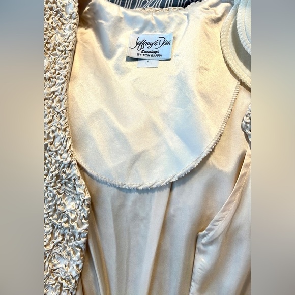 VTG Jeffrey & Dara Evenings by Tom Barra,Exquisite 1-Pc w/Attached Jacket,Size 8 - Picture 16 of 17